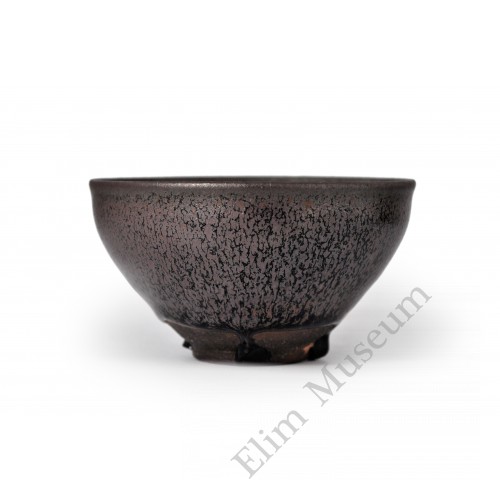 1528 A Jian-Ware black glaze oil-spots bowl